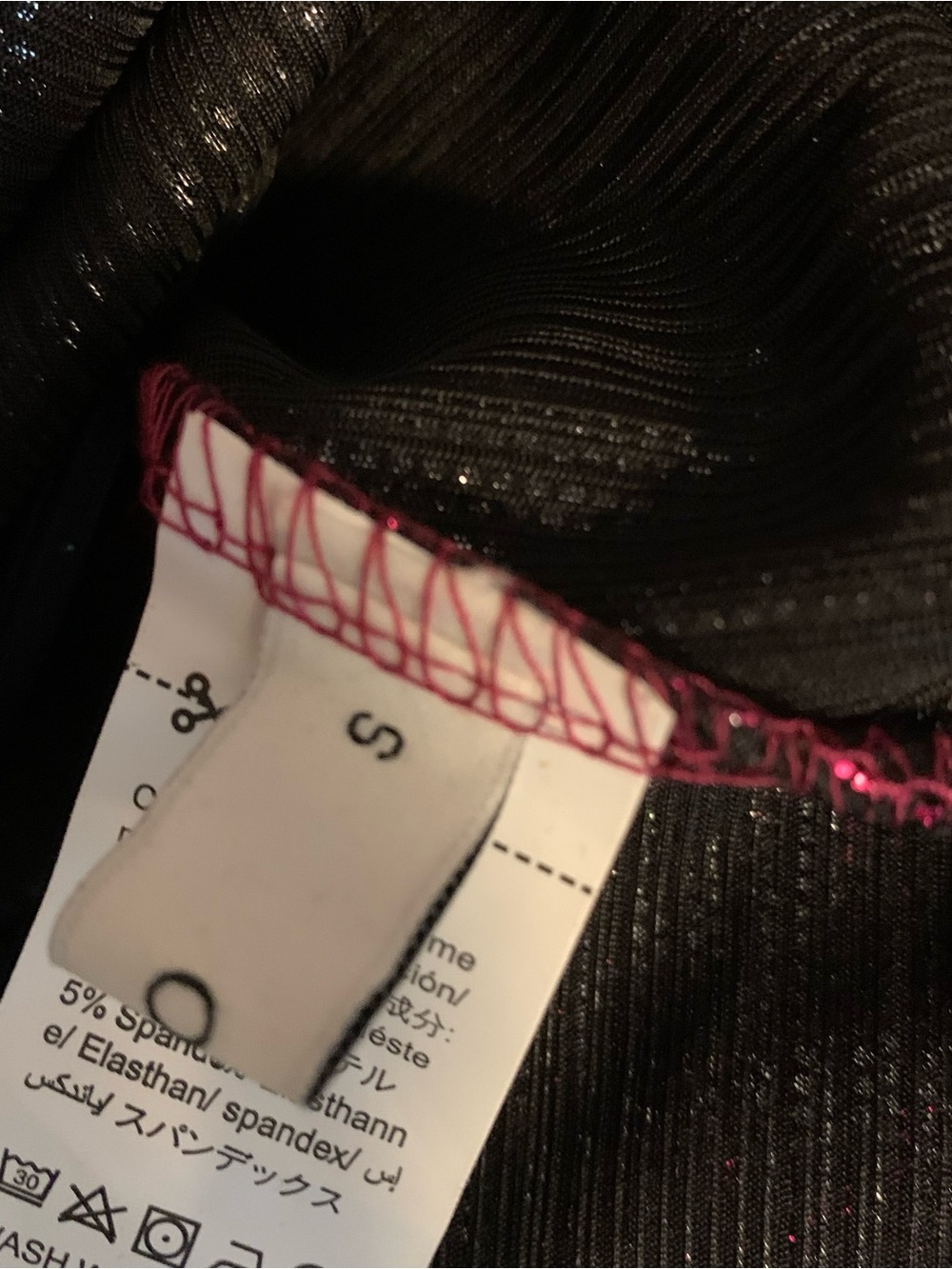 Earo Metallic Deep Raspberry Halter Dress - Picture 8 of 8